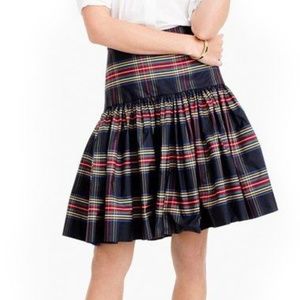 J. Crew NWT Tartan Taffeta Skirt - Insta-famous!